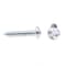 Prime-Line Sheet Metal Screw, One-Way, Round Head No. 12 X 1in Zinc Plated Steel 100PK 9027891 - alternate 3